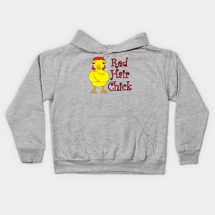 Red Hair Chick Kids Hoodie